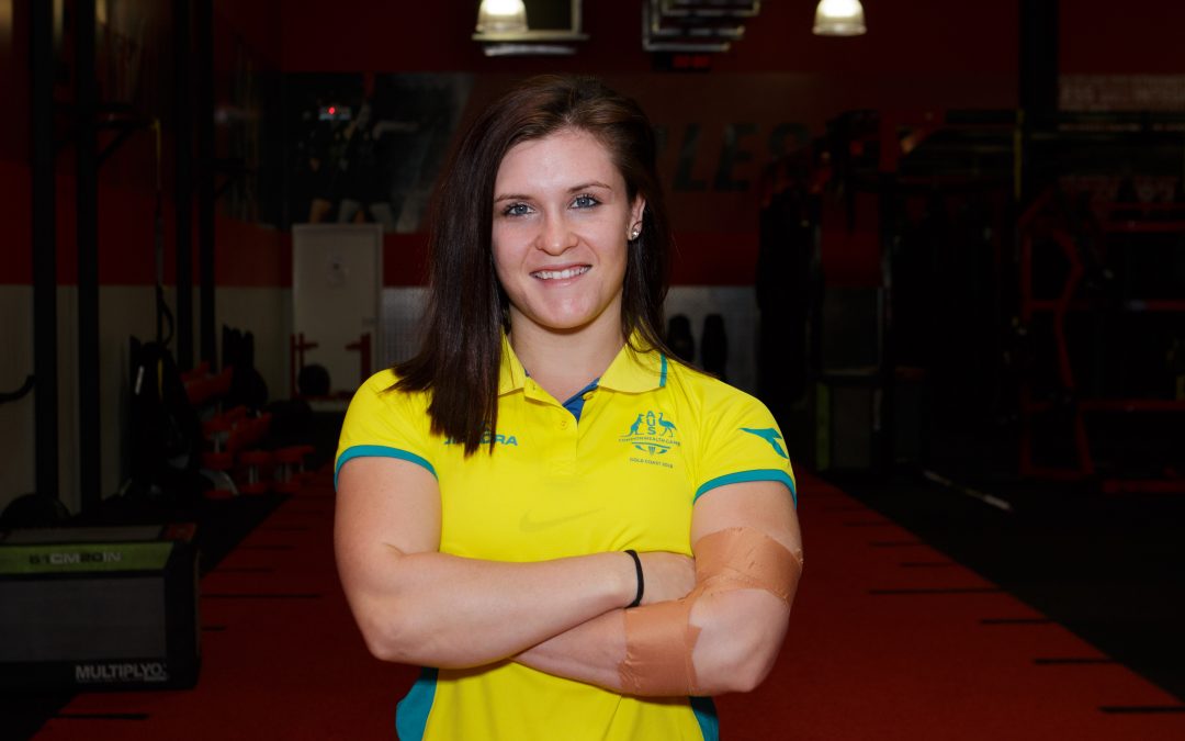 Carissa Holland sets her sights on gold at the Games
